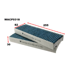 Wesfil CABIN FILTER CITROEN/PEUGEOT WACF0318