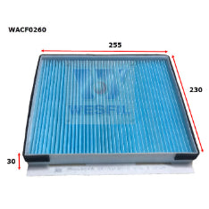 Wesfil CABIN FILTER RCA394P HYUNDAI/KIA WACF0260