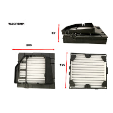 Wesfil CABIN FILTER HINO WACF0281