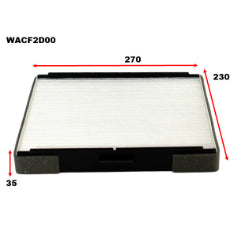 Wesfil CABIN FILTER HYUNDAI WACF2D00