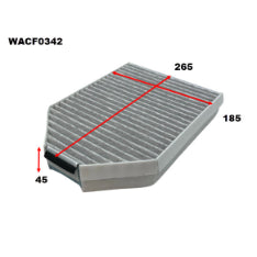 Wesfil CABIN FILTER JAGUAR WACF0342