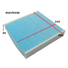 Wesfil CABIN FILTER RCA466M LANDROVER WACF0308