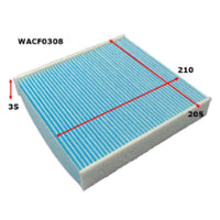 Wesfil CABIN FILTER RCA466M LANDROVER WACF0308