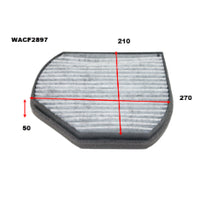 Wesfil CABIN FILTER RCA105P MERCEDES WACF2897