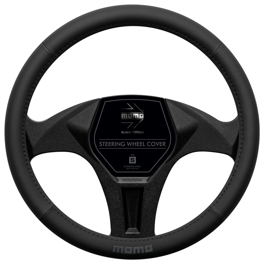MOMO Easy Black Edition Steering Wheel Cover (M)