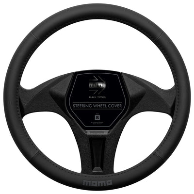 MOMO Easy Black Edition Steering Wheel Cover (M)