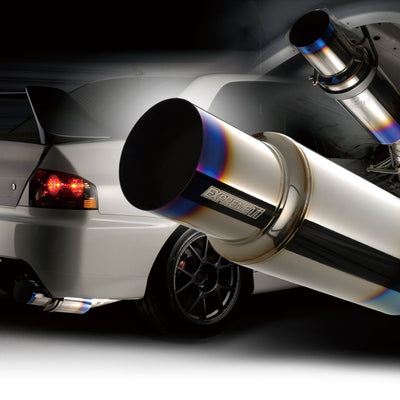 TOMEI EXPREME Ti TITANIUM MUFFLER for EVO7-9 4G63 JAPANESE BUMPER - 440003