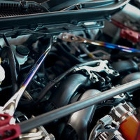 APEXi - Ti V-Bar Cowl Brace (Titanium V Bar) - Toyota GR86 / Subaru BRZ (2022+), Toyota 86 / Subaru BRZ (2013~2021)