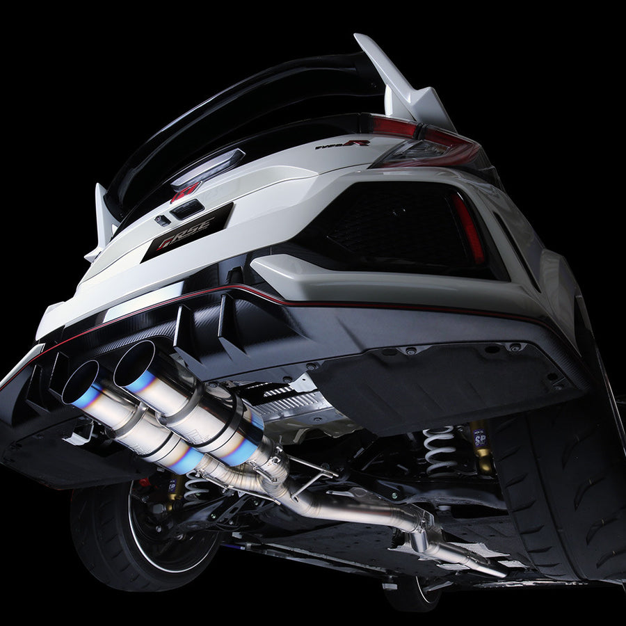 RSE FULL TITANIUM MUFFLER EXHAUST KIT TYPE-D FOR HONDA CIVIC TYPE R FK8 RB6090-HN06C