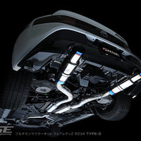 RSE FULL TITANIUM MUFFLER EXHAUST TYPE-D FOR NISSAN FAIRLADY 400Z RZ34 VR30 RB6090-NS21D
