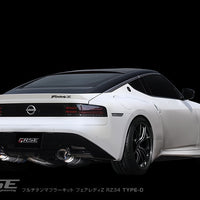 RSE FULL TITANIUM MUFFLER EXHAUST TYPE-D FOR NISSAN FAIRLADY 400Z RZ34 VR30 RB6090-NS21D