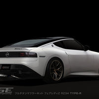 RSE FULL TITANIUM MUFFLER EXHAUST TYPE-R FOR NISSAN FAIRLADY Z RZ34 VR30 RB6090-NS21C