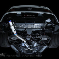 RSE FULL TITANIUM MUFFLER EXHAUST TYPE-R FOR NISSAN FAIRLADY Z RZ34 VR30 RB6090-NS21C