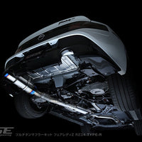 RSE FULL TITANIUM MUFFLER EXHAUST TYPE-R FOR NISSAN FAIRLADY Z RZ34 VR30 RB6090-NS21C