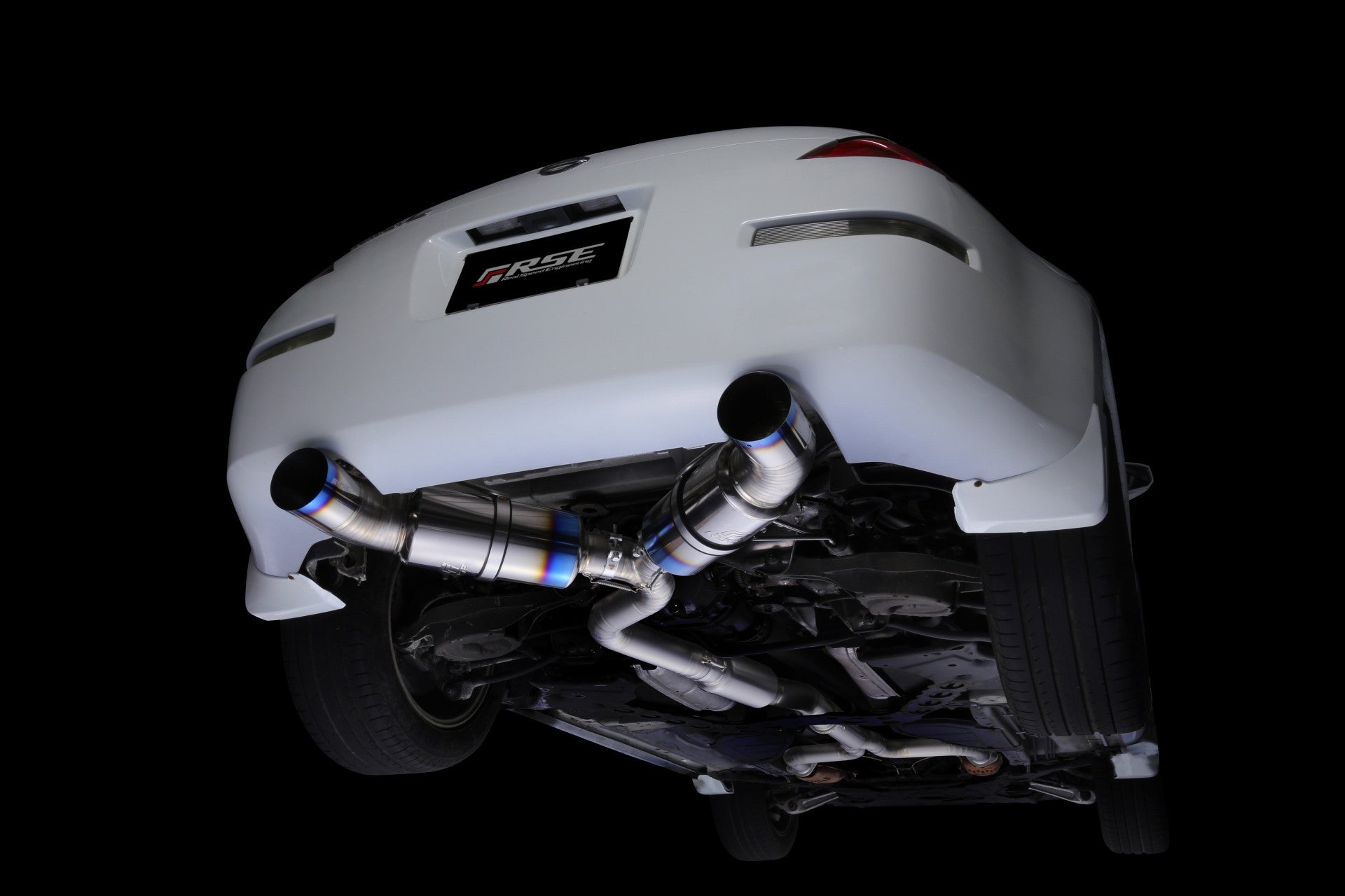 RSE FULL TITANIUM MUFFLER FAIRLADY Z Z33 TYPE-D (DUAL) RB6090-NS04B
