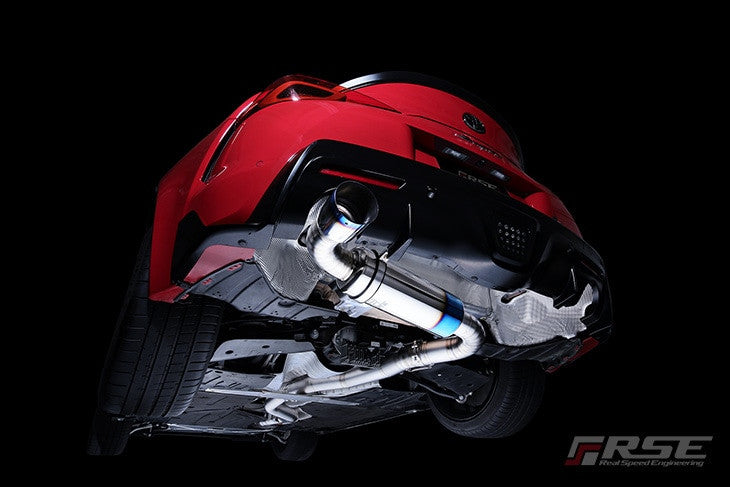 RSE FULL TITANIUM MUFFLER EXHAUST TYPE-R FOR TOYOTA GR SUPRA B58 RB6090-TY06A
