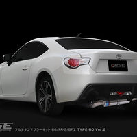 RSE FULL TITANIUM MUFFLER EXHAUST KIT TYPE-80 VER2 FOR TOYOTA GR86 ZN8 ZN6 SUBARU BRZ ZD8 ZC6 RB6090-SB05A
