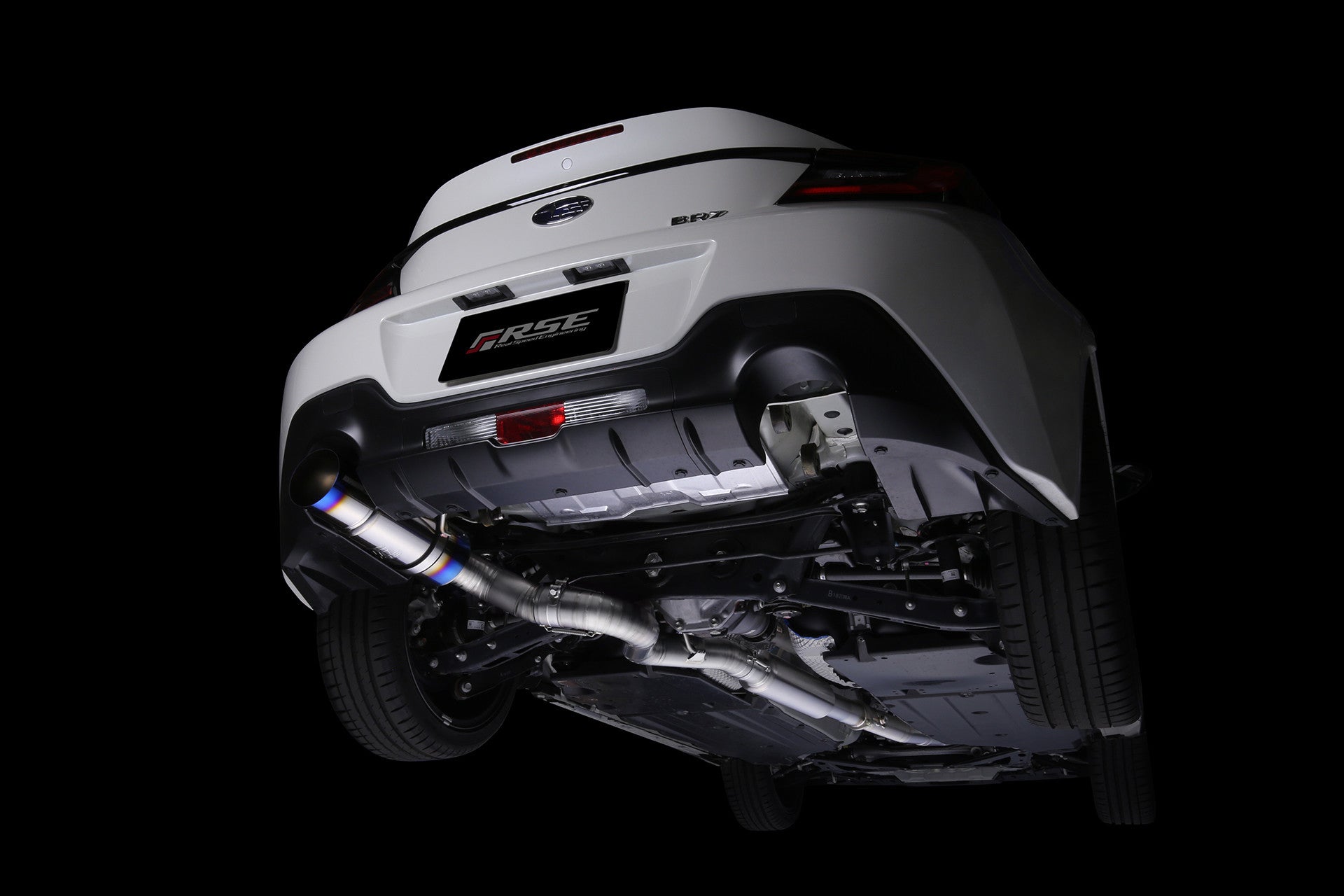 RSE FULL TITANIUM MUFFLER GR86/86/FR-S/BRZ SINGLE TYPE-80 Ver.3 RB6090-SB05C