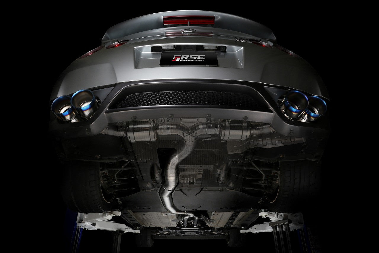 RSE FULL TITANIUM EXHAUST SYSTEM FOR NISSAN GT-R R35 VR38DETT RB6070-NS01A