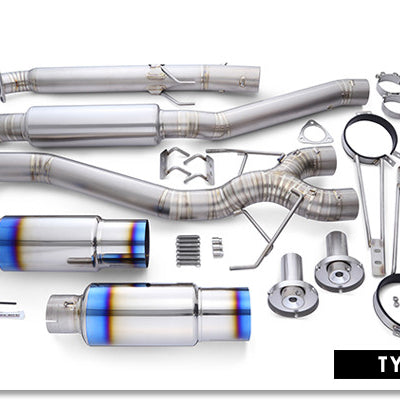 RSE FULL TITANIUM MUFFLER EXHAUST KIT TYPE-D FOR HONDA CIVIC TYPE R FL5 RB6090-HN06E