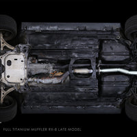 RSE FULL TITANIUM MUFFLER RX-8 LATE MODEL RB6090-MZ07B