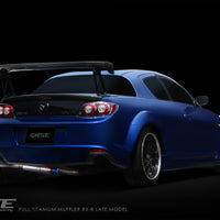RSE FULL TITANIUM MUFFLER RX-8 LATE MODEL RB6090-MZ07B