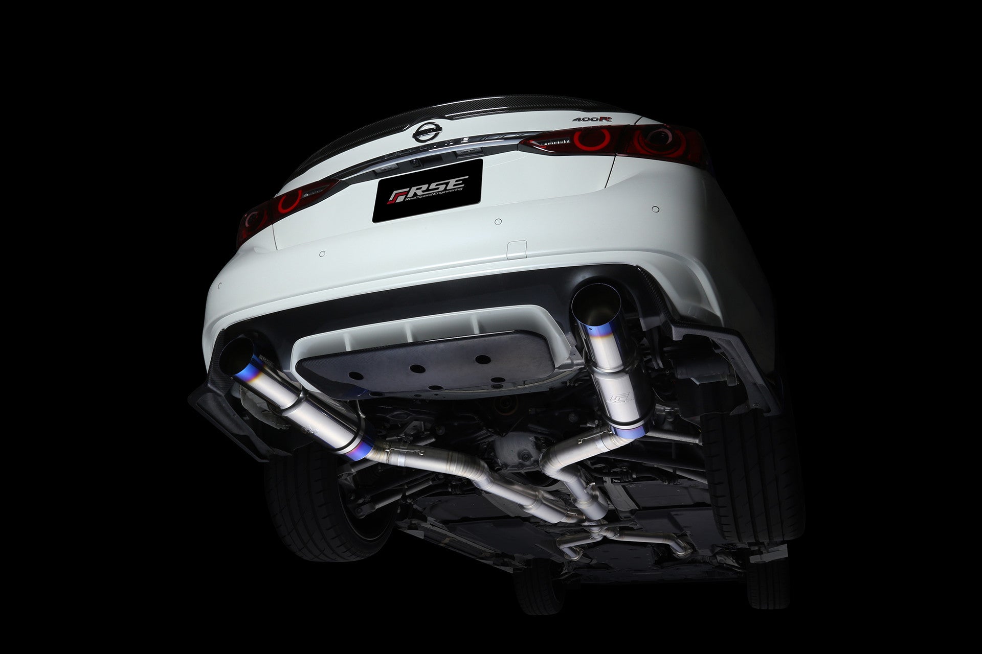 RSE FULL TITANIUM MUFFLER SKYLINE RV37 TYPE-D (DUAL) RB6090-NS21E