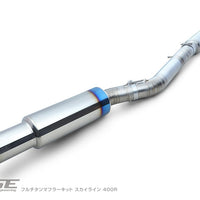 RSE FULL TITANIUM MUFFLER EXHAUST FOR NISSAN SKYLINE RV37 VR30 RB6090-NS21A
