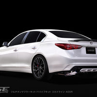 RSE FULL TITANIUM MUFFLER EXHAUST FOR NISSAN SKYLINE RV37 VR30 RB6090-NS21A