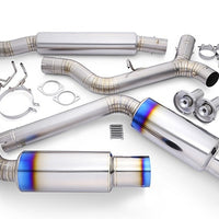 RSE FULL TITANIUM MUFFLER EXHAUST KIT TYPE-D FOR SUBARU WRX S4 VBH FA24DIT RB6090-SB06B