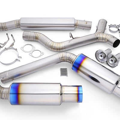 RSE FULL TITANIUM MUFFLER EXHAUST KIT TYPE-D FOR SUBARU WRX S4 VBH FA24DIT RB6090-SB06B