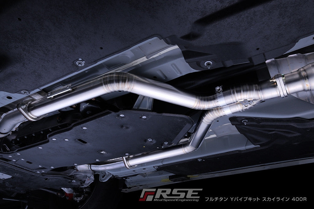RSE FULL TITANIUM Y-PIPE KIT FOR NISSAN FAIRLADY Z | KYP – KYP ...