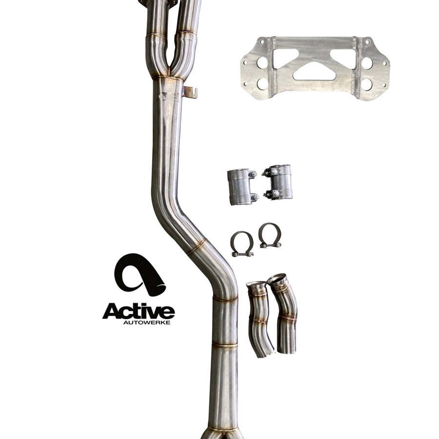 Active Autowerke G87 single midpipe w exhaust dump – 2023+ M2