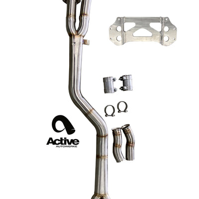 Active Autowerke G87 single midpipe w exhaust dump – 2023+ M2