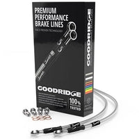 Goodridge Braided Brake Line Kit