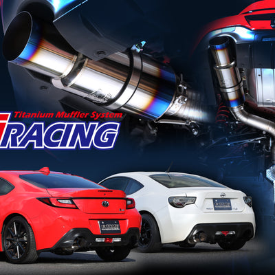 TOMEI Ti RACING TITANIUM MUFFLER (single type) for GR86/86/BRZ/FR-S FA20,FA24 - 441014