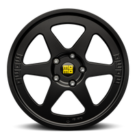 MOMO Italy Heritage 6 Alloy Wheels Matte Black Set of 4 18×8 5×112
