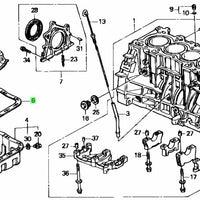 HONDA OEM OIL PAN SEAL - CIVIC INTEGRA EF8 EF9 EG6 EK4 EK9 DC2 DB8 TYPE R