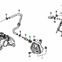 HONDA OEM PCV VALVE GROMMET 11855-P72-000