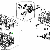 Honda Genuine GUIDE, IN. VALVE - 12204-PJ7-305
