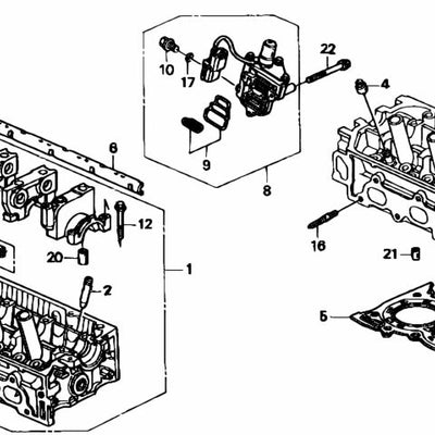HONDA OEM VALVE STEM SEAL - EF8 EF9 EG6 EK4 EK9 DC2 DB8 CIVIC INTEGRA  TYPE R