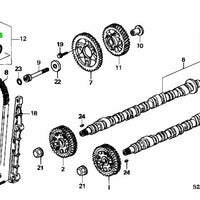 OEM HONDA S2000 AP1 F20C TIMING TENSIONER O-RING - CHAIN SIDE 14513-PCX-005
