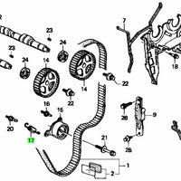 HONDA GENUINE OEM B SERIES TIMING BELT TENSIONER SPRING 14516-PR4-A00