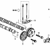 HONDA Geunine OEM K24 CAM TIMING CHAIN TENSIONER ARM - 14520-PPA-003