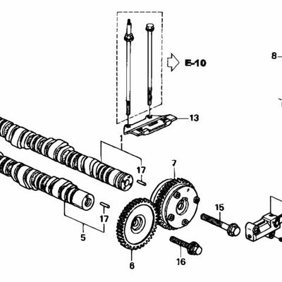 HONDA OEM CHAIN GUIDE - DC5 EP3 CL7 FD2 14530-PNA-003