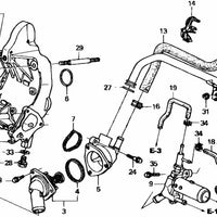 Honda Genuine K20 Water Outlet Seal - 19352-PNA-000