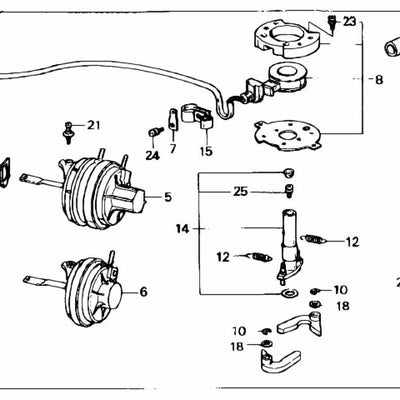 HONDA OEM D/B/H SERIES DISTRIBUTOR SEAL O RING (26.4X3.1)