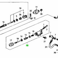 Genuine Honda S2000 Clutch Slave Cylinder - 46930-S2A-003