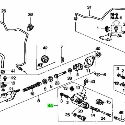 HONDA Genuine OEM DC5 TYPE S 05-06 CLUTCH SLAVE CYLINDER 46930-S6M-003