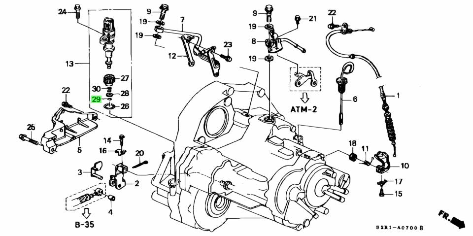 Honda Genuine Ring, Stop (C-Type) 78417-S2R-003
